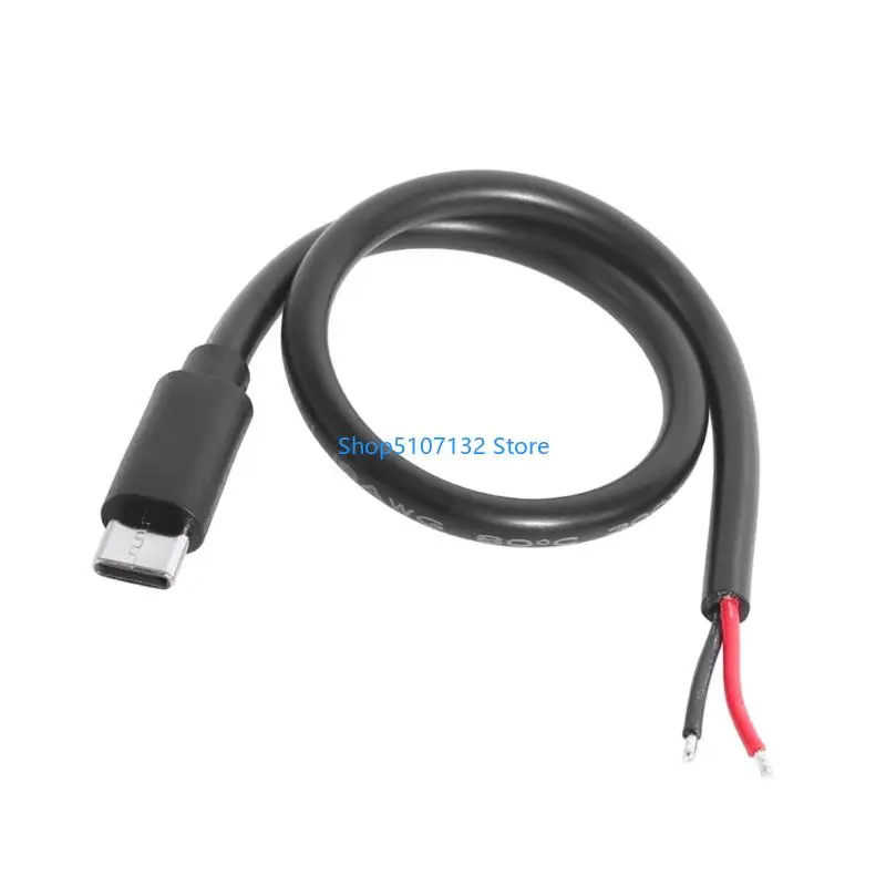 87HD Universal Compatibility Type C Charging Cord Line Heavy Duty 2pin Adapter Wire