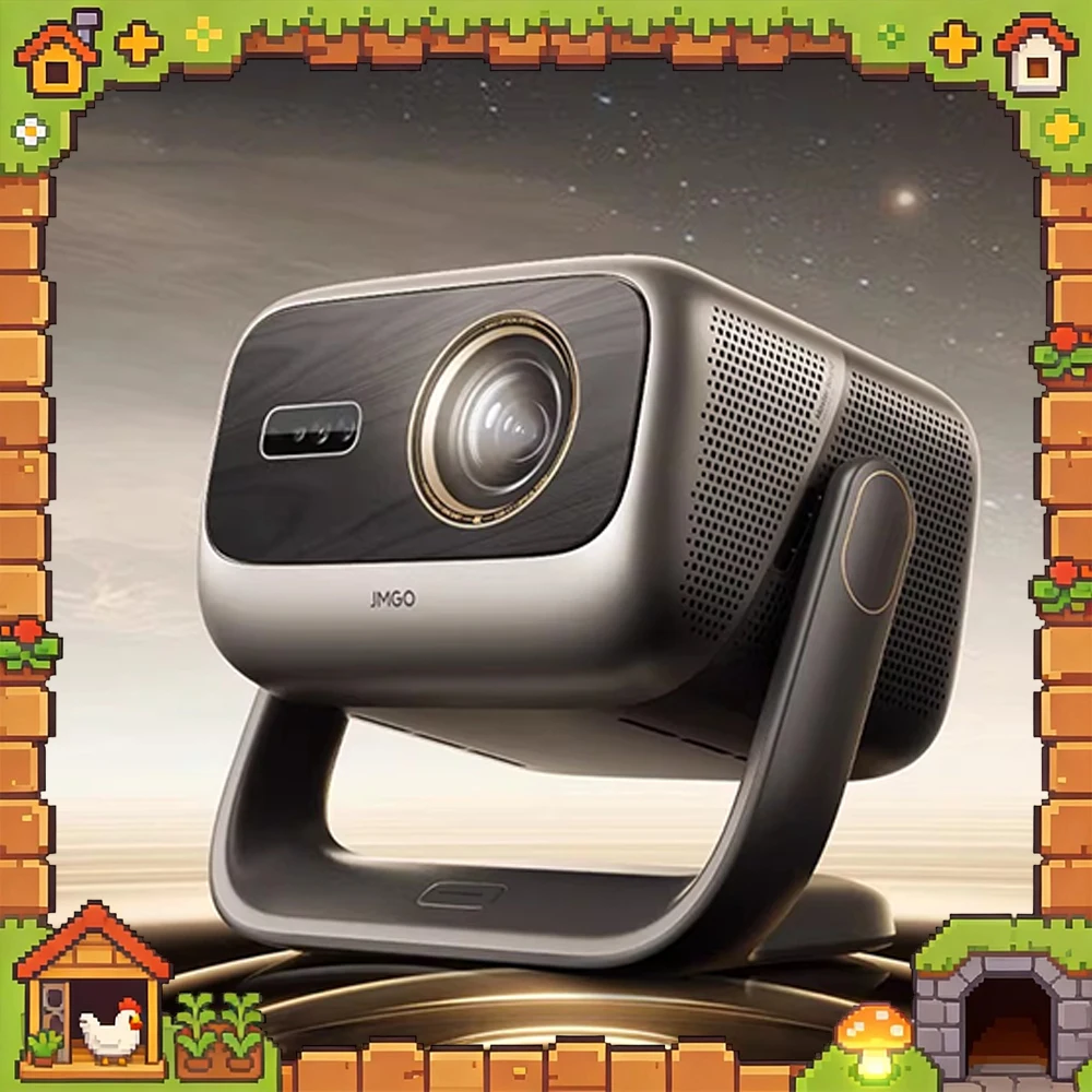 JMGO N5Ultra Max Projector Tricolor laser 5000cvia 11000：1 Ultra High Dynamic Contrast Projectors Intelligent Obstacle Avoidance