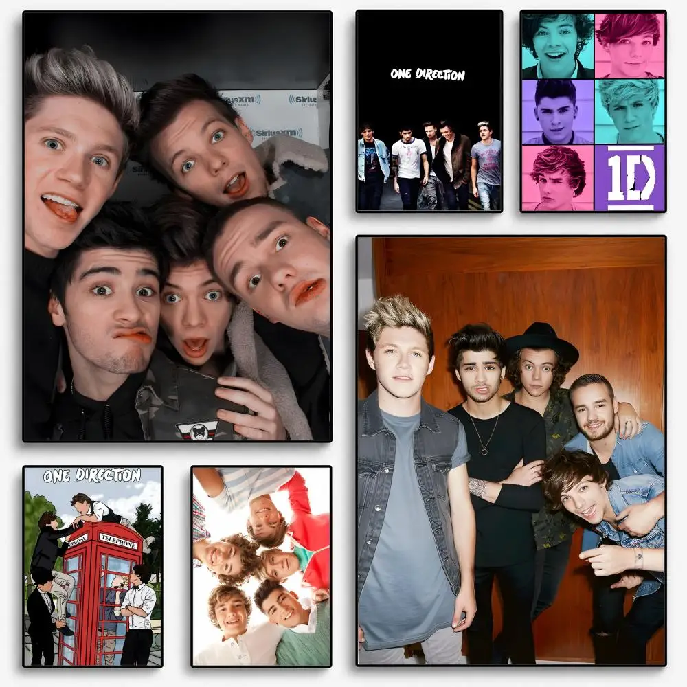 1pc One D-Directions Poster Room Home Decoration Interior Wall Art Printing Garage Posters Gift