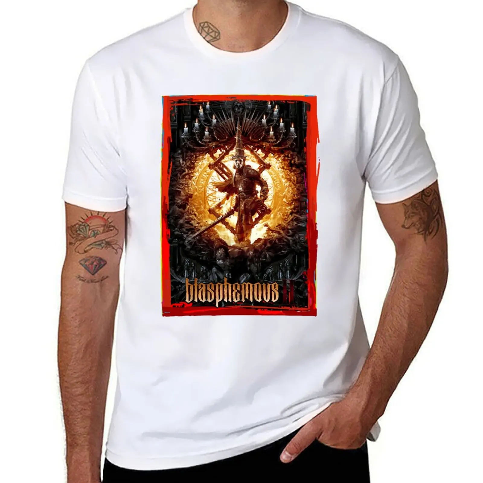 

Blasphemous 2 (2) T-Shirt t shirts for man pack cotton cotton tshirt 100% T-Shirt