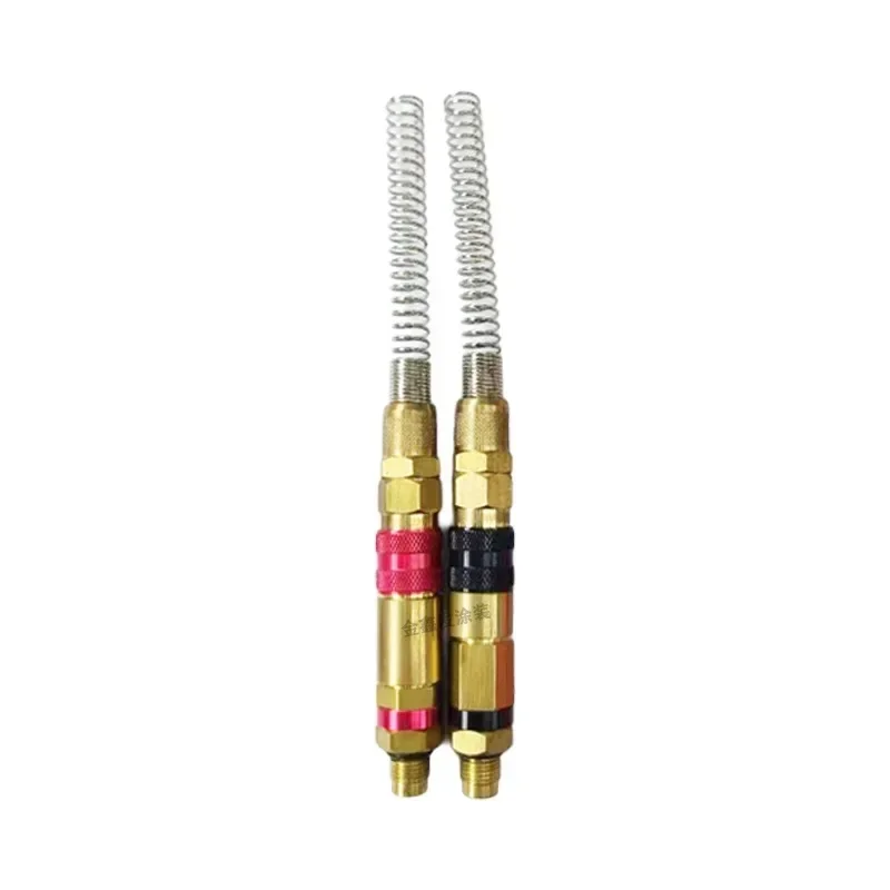 forJinma Yudong powder pump quick connector 6mm8mm thread straight through  quick connector electrostatic powder accessories