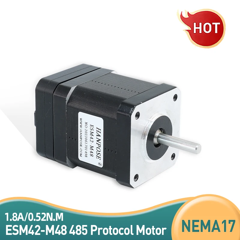 Closed loop integrated Motor ESM42-M48 1.8A 52N.CM for 3D printer 485 communication protocol stepper motor