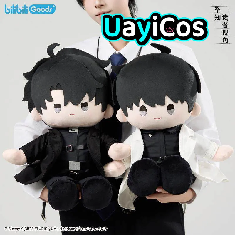 

40cm Original Omniscient Reader's Viewpoint Kim Dokja Liu Zhong He Stuffed Plushie Plush Doll Clothes Pillow Ornament Anime Fi