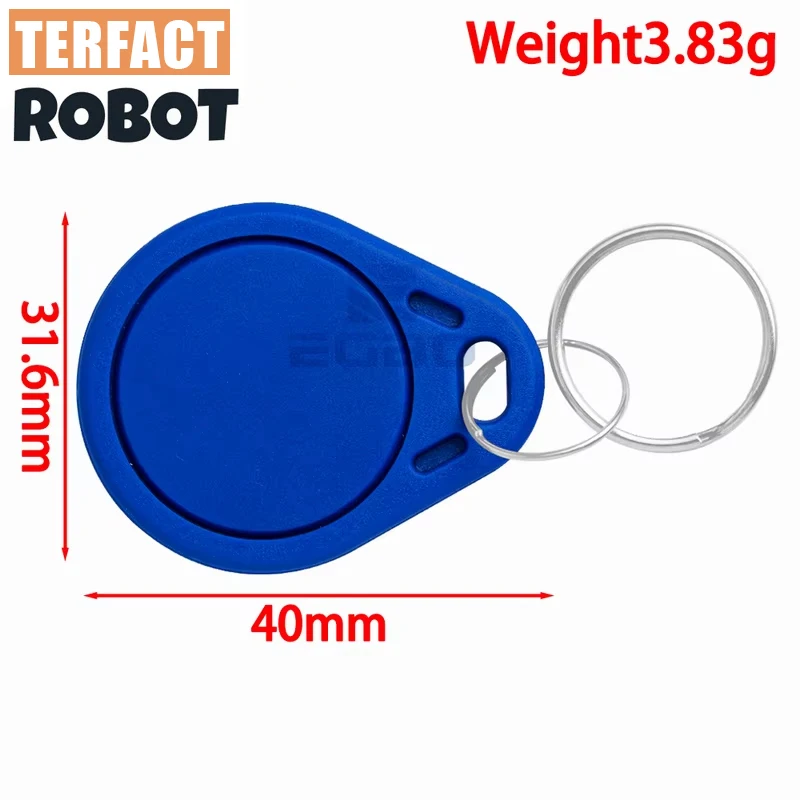 5~20PCS TERFACT ROBOT 13.56MHz RFID Key Tags Keyfobs Token NFC TAG Keychain For Arduino watch breadboard channels bag Regulator