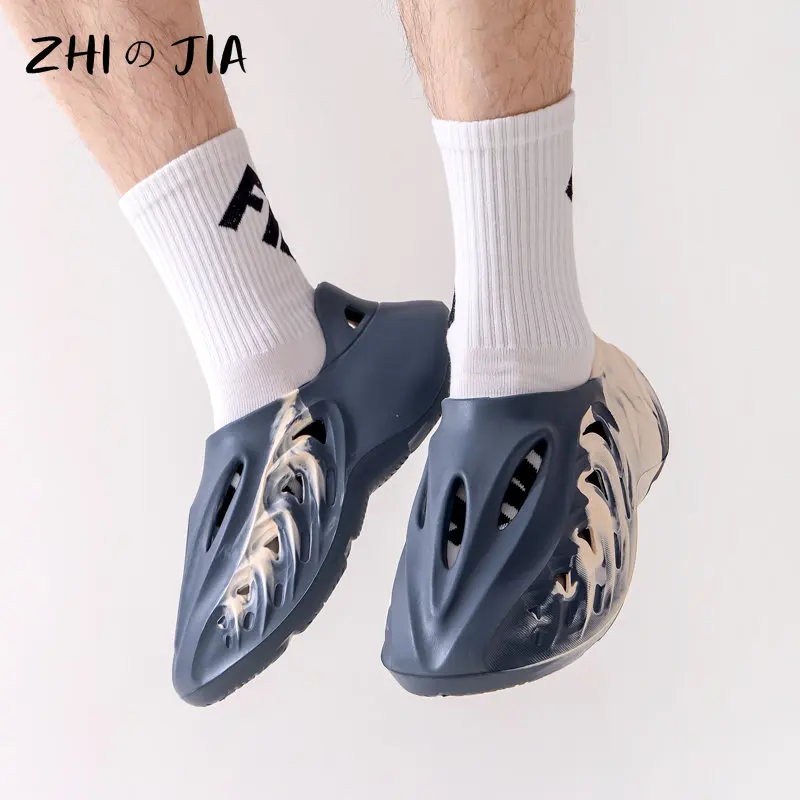 Mode Männer Sandale Outdoor Sportschuhe Straße Sandalen Gartens chuhe bequeme leichte Eva Sandale beliebte Loch Schuhe