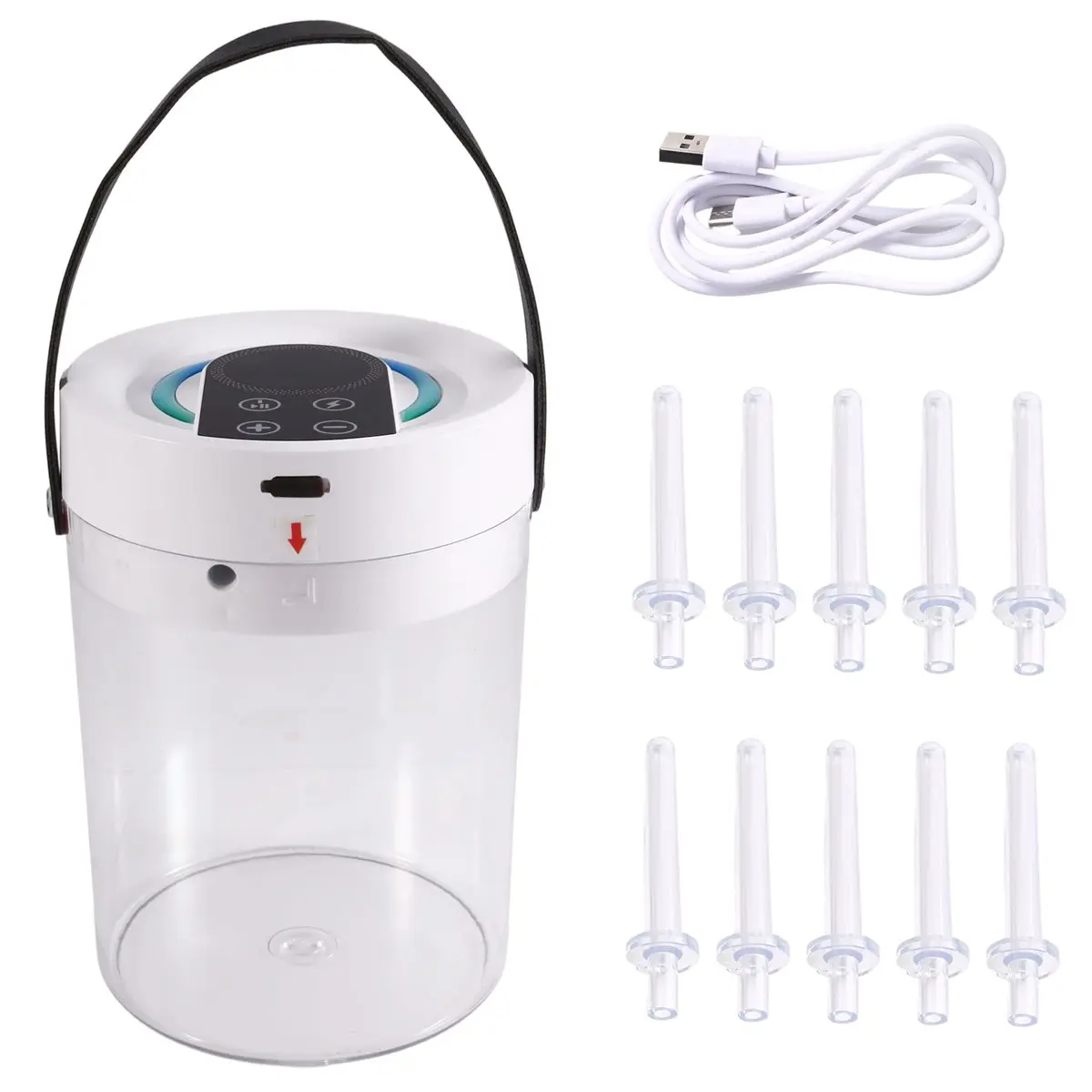 [N84R] Electric Enema Kit, Portable Enema Machine for Colon Cleanse for Women Men Coffee, Electric Water- Speed Control