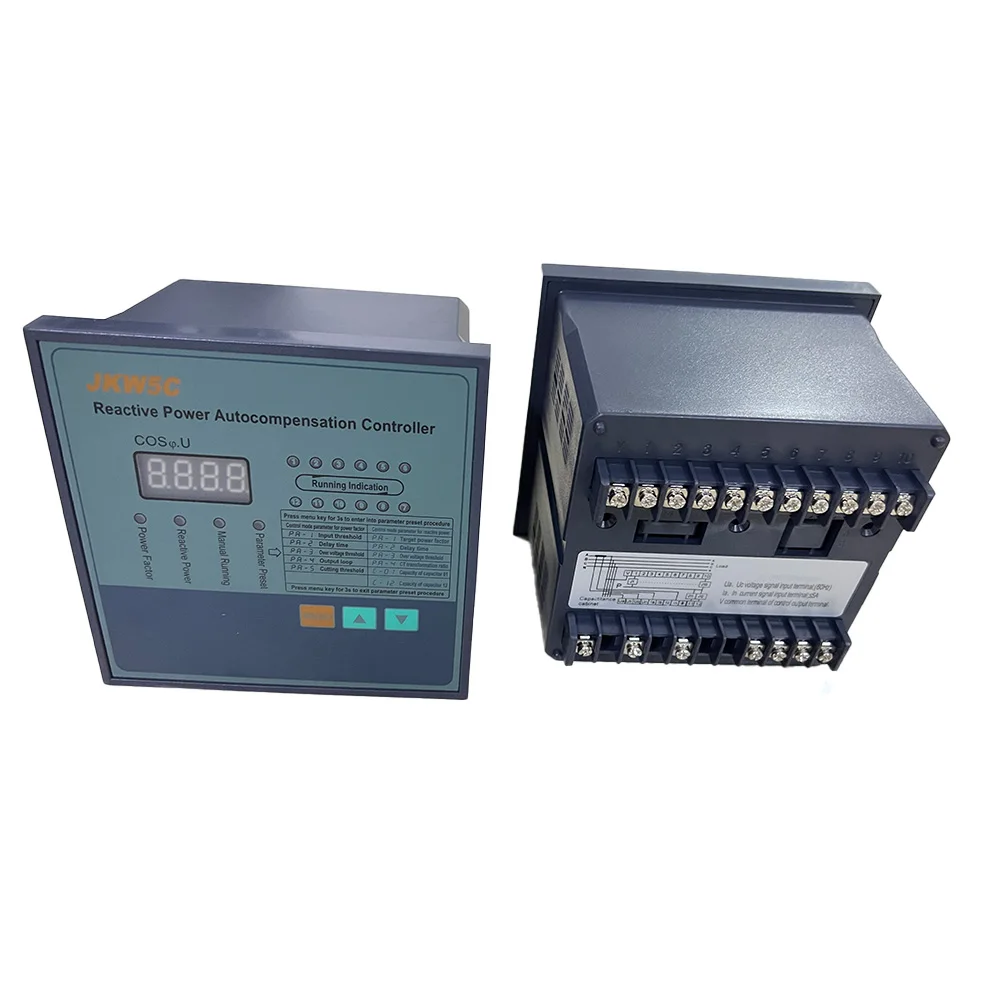 480VAC Power Factor Controller Automatic  Reactive Power Controller