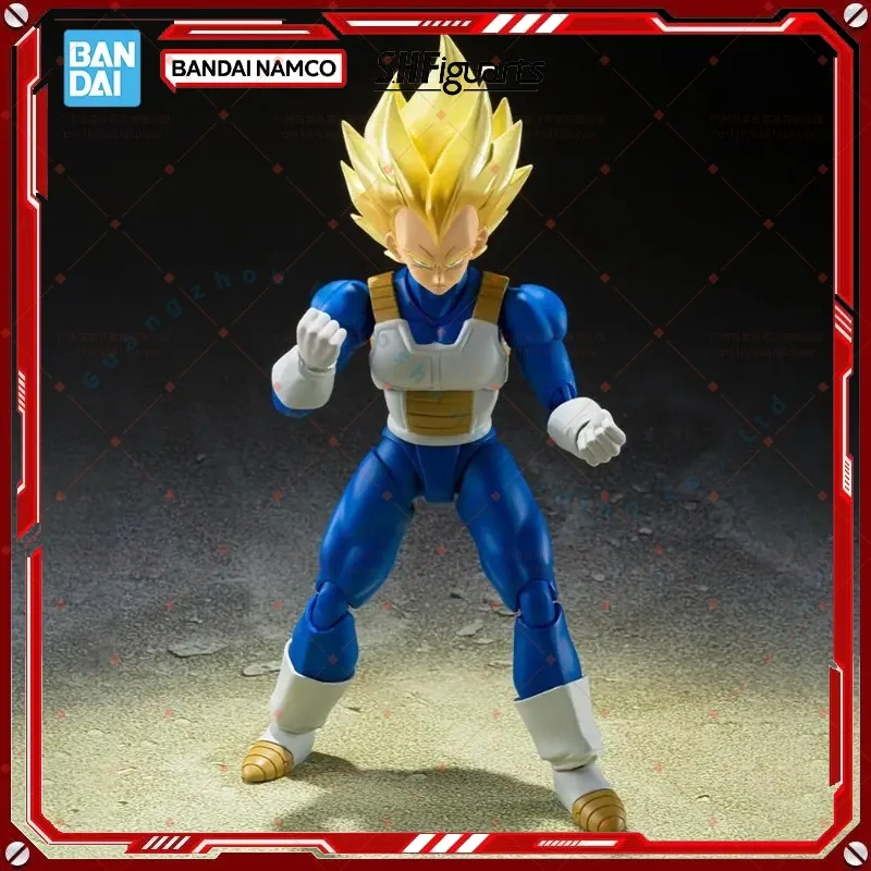 

В наличии: Оригинальный коллекционный набор Bandai Dragon Ball Z SHF Vegeta Awakened Super Saiyan Blood — Аниме-фигурка, модель для коллекционирования, игрушка
