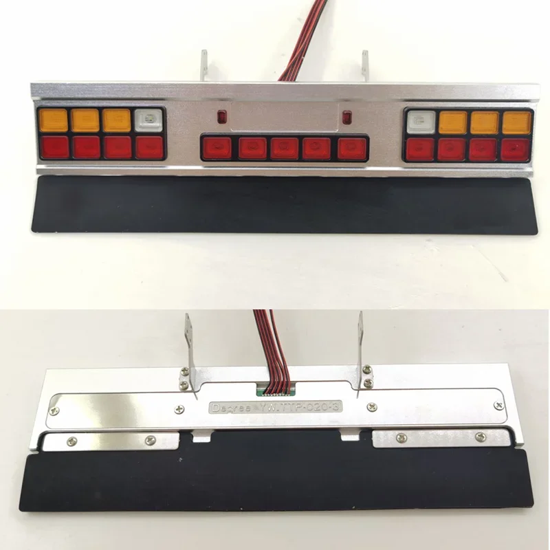 

LED Metal Tail Lights for 1/14 Tamiya RC Truck Trailer Tipper Scania R470 620 730 56319 56330 car Diy Parts