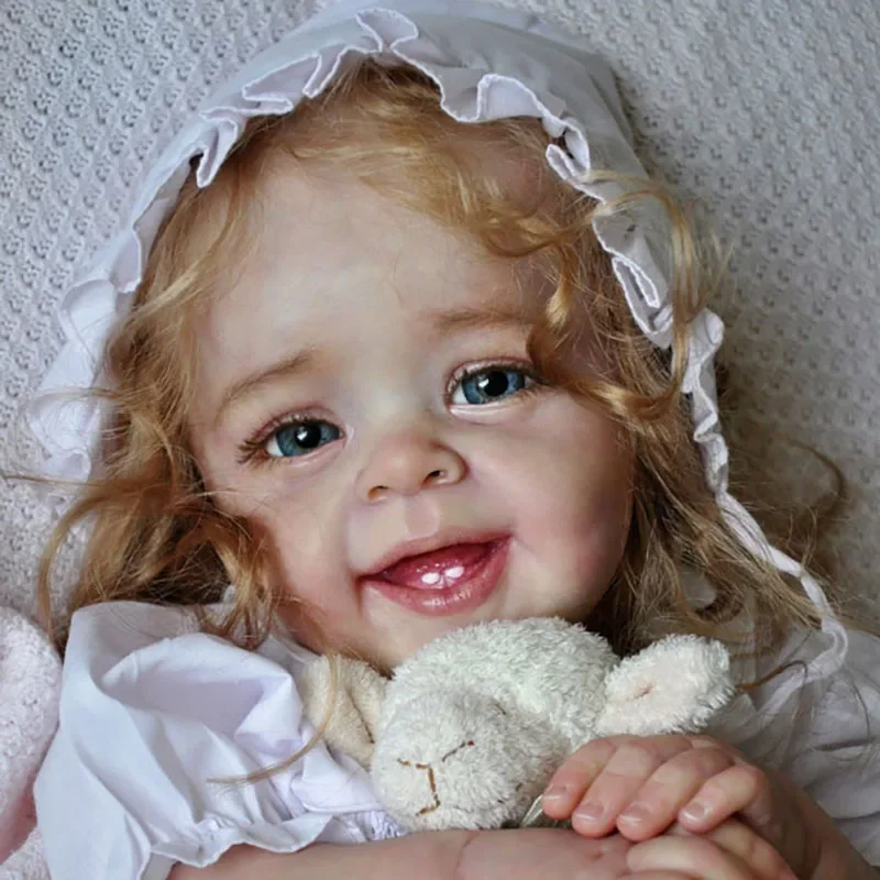 

22inch Lovely Reborn Doll Kit Yannik with Body Sweet Baby included COA