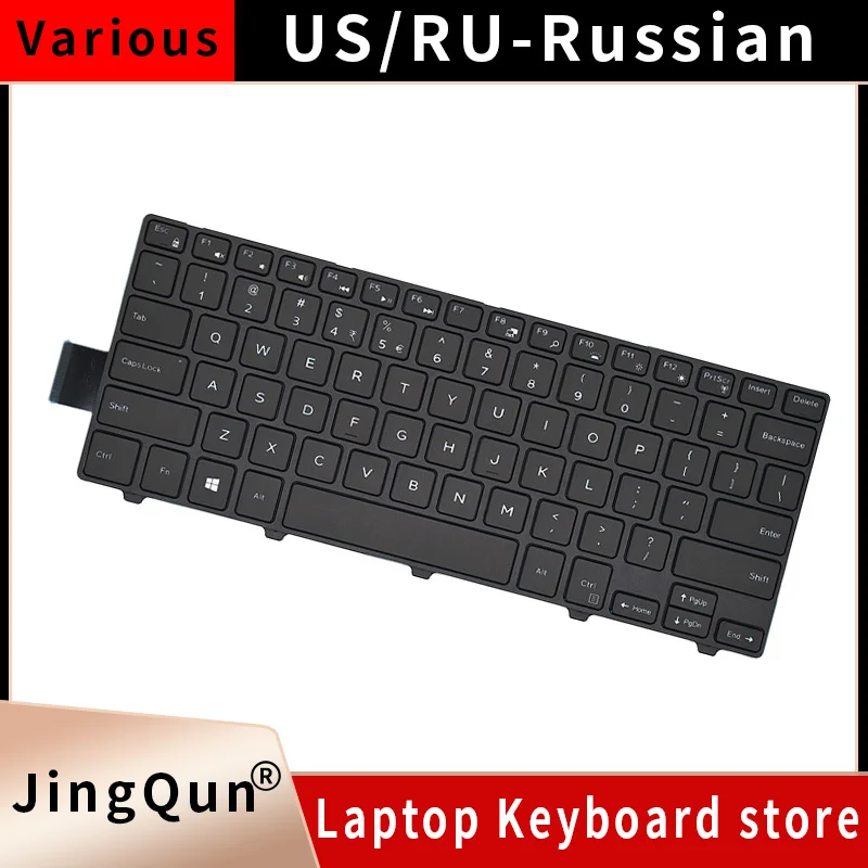 New Spanish/US/Latin/Brazil Keyboard For Dell Inspiron 14 3000 3452 3458 3459 3442 3467 5447 5448 5441 5455 5458 5457 5459 7447