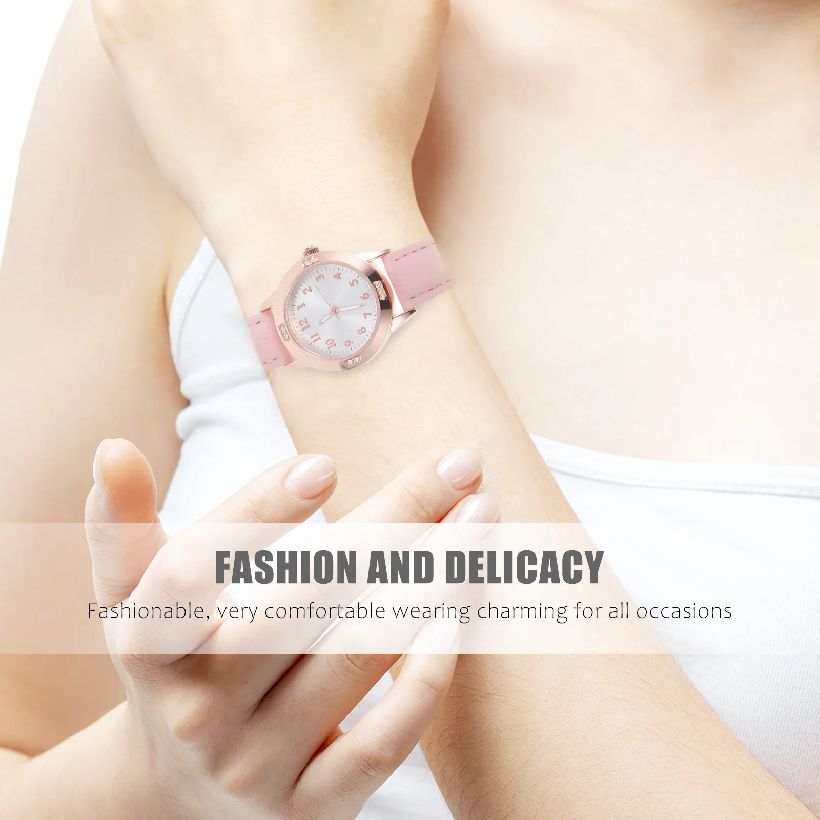 Modieus damespolshorloge Retro beknopt quartz horloge Milieuvriendelijk Duurzaam Comfortabel Alle gelegenheden Cadeau