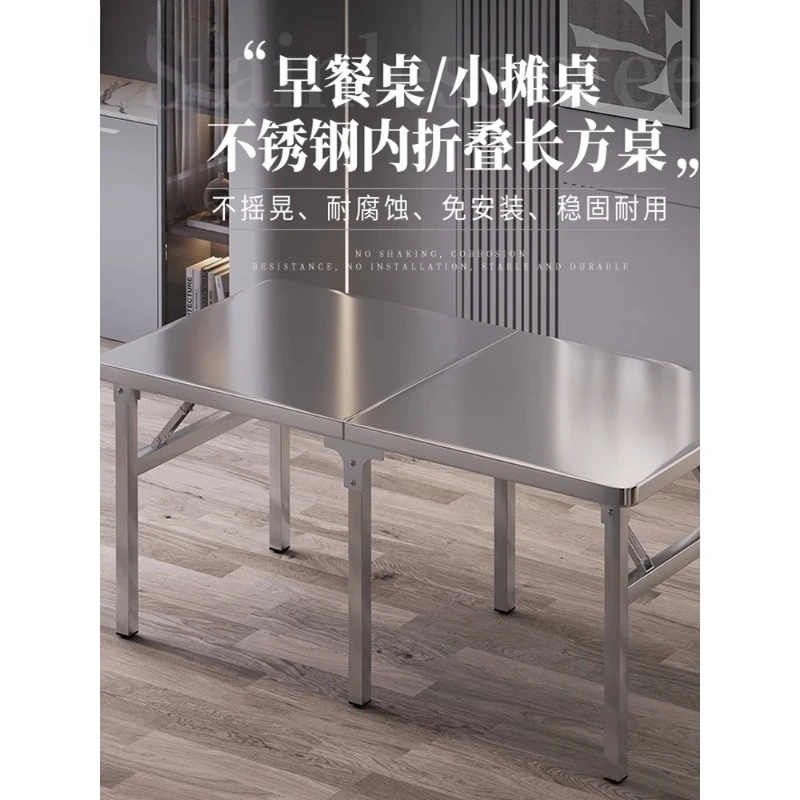 Workbench Portable Home Dining Table Operating Table Camping Folding Table