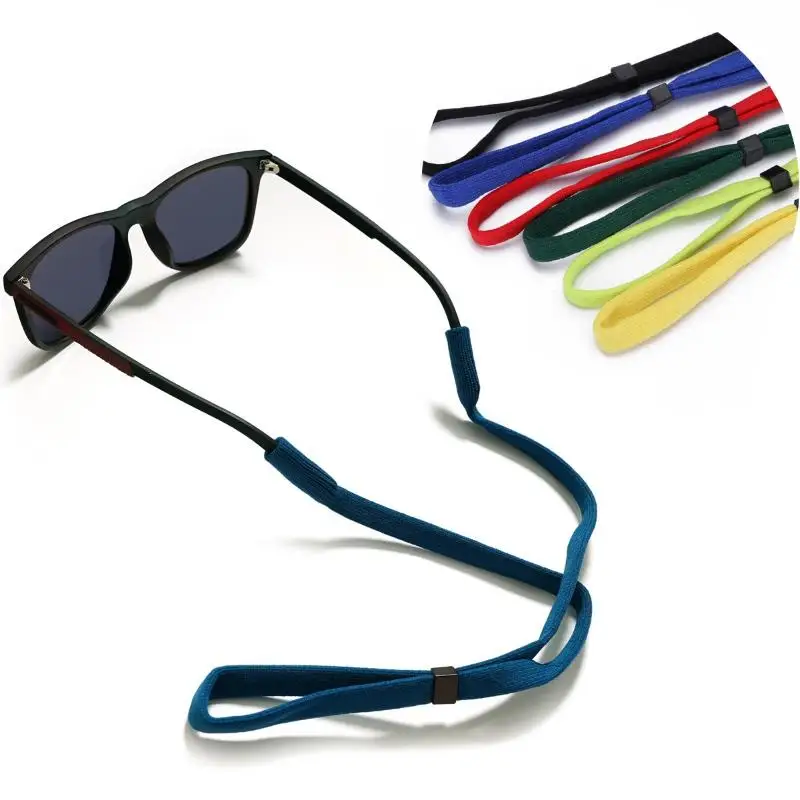 5Pcs Water Sports Floating Sunglasses Chain: Anti-Slip String Ropes Band Cord Holder Goggle Straps