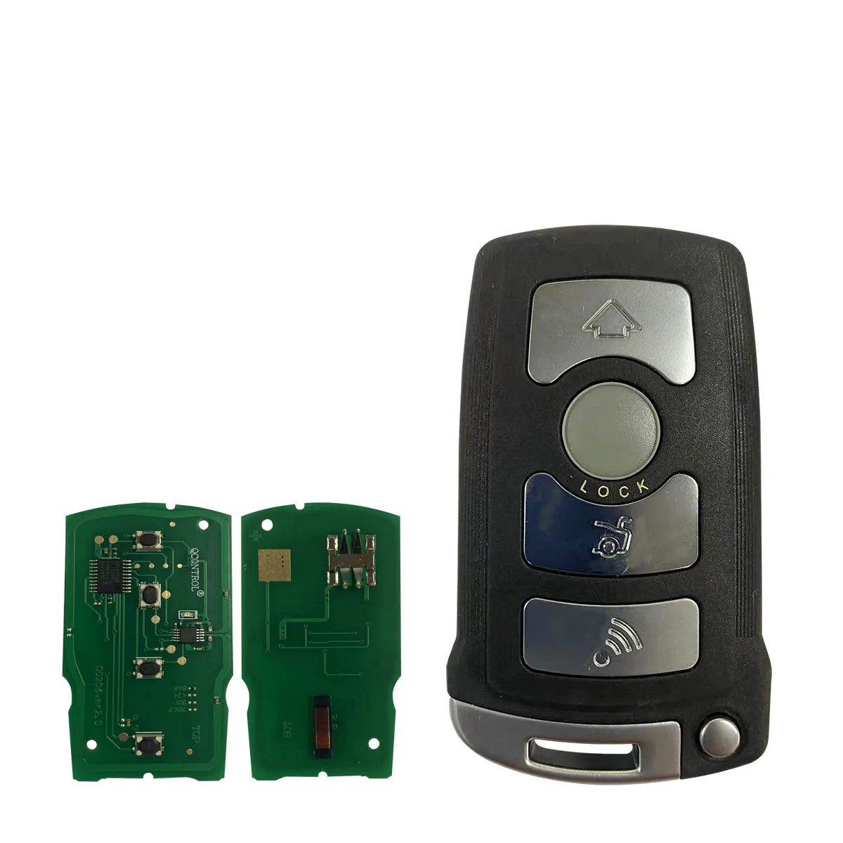 Okey Remote Car Key 4 Buttons 315Mhz 433MHz 868MHz For BMW 7 Series 745i 750Li 760i E65 E66 ID46 PCF7945 Chip CAS1 System