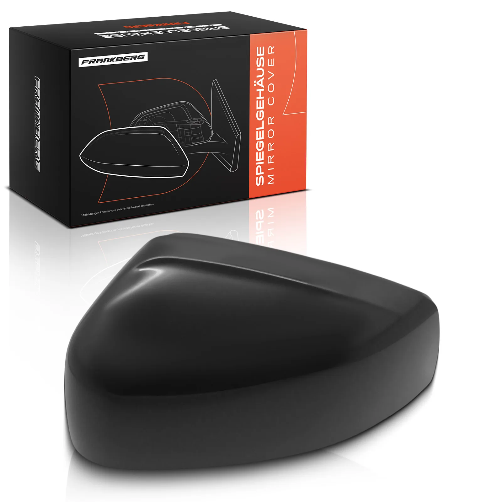 Frankberg 1x Cover Buitenspiegelkap linksvoor voor VW Caddy California V Camper SBB SBJ Bj vanaf 2020 2K7857527A041