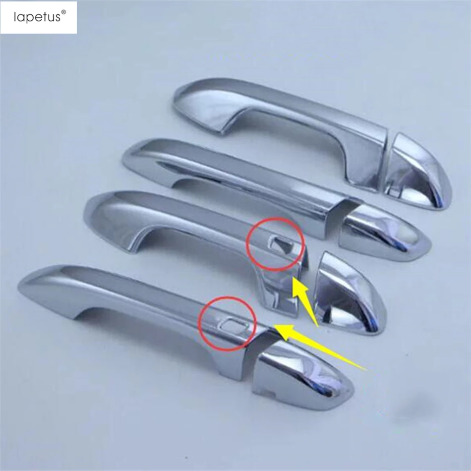 Car Outer Door Handle Molding Protection Decorative Sequins Cover Trim For KIA Sportage 2016 2017 2018 ABS Chrome Accessories