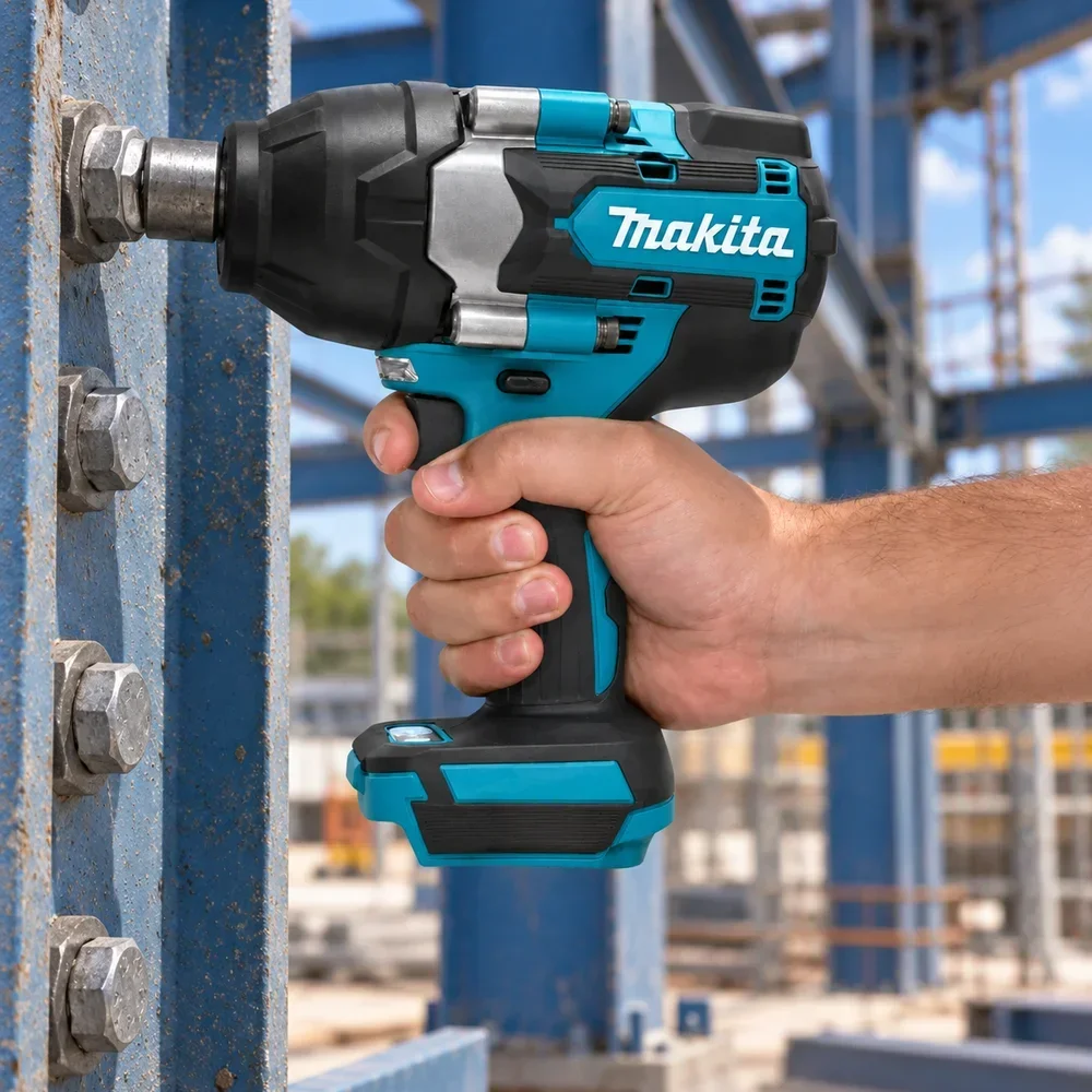 New Makita DTW700 1/2 Inch Electric Rechargeable Tool Brushless Cordless Electric Wrench For Makita Battery System Pack