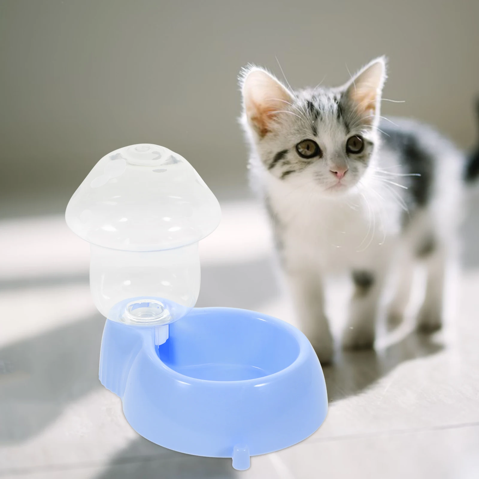 

Automatic Feeder Pet Feeders Water Dispenser Drinking Fountain Cat Food Pp for Cats