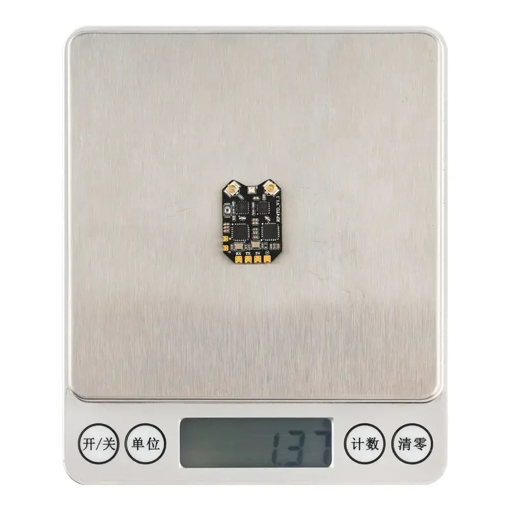 جهاز استقبال متنوع RadioMaster RP4TD ExpressLRS بسرعة 2.4 جيجا هرتز - جهاز استقبال FPV عالي الدقة مضاد للتدخل