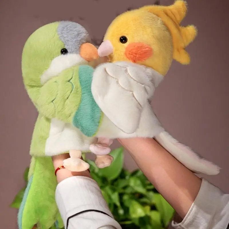 

Пушистая плюшевая кукла-птица, развивающая игрушка для детей, творческая ролевая игра и ежедневная развлекательная деятельность