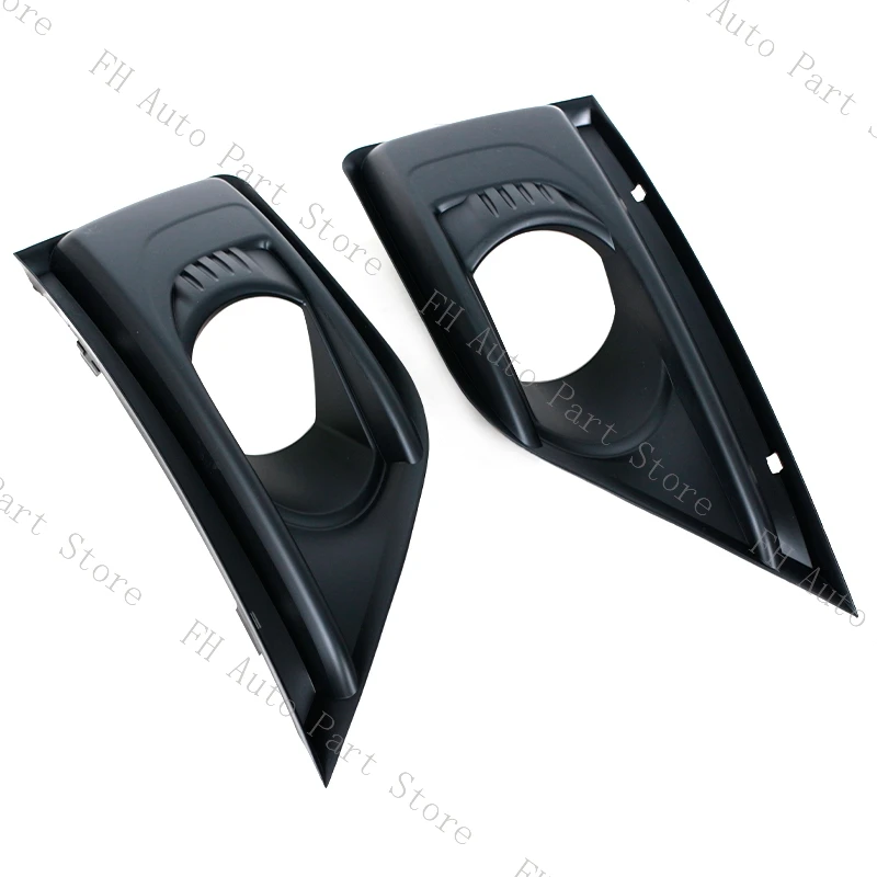 Für Citroen C4 Picasso Auto Front Stoßstange Nebel Lampe Licht Trim Grille Abdeckung Rahmen Deckel Lünette Haube – Detail 5