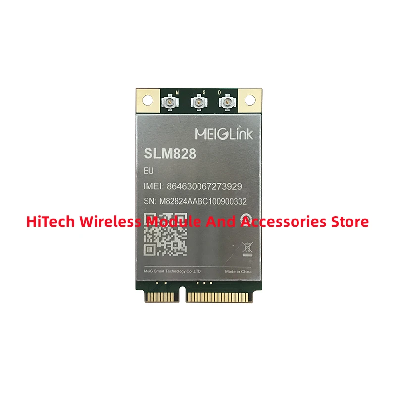 1pcs SLM828-EU MeigLink SLM828 LTE-A MINIPCIE module 300Mbps downlink 50Mbit/s uplink Support DL 2CA 3CA Qualcomm® IZat™ Gen 8C