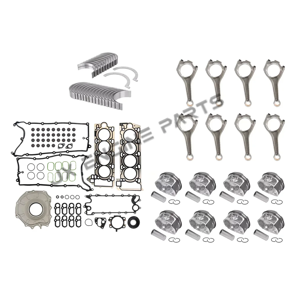 Engine Rebuild Timing Chain Kit Piston Gasket ConRod Bearing Set For Jaguar Land Rover Discovery 5.0 AJ133 5.0L 5.0T 508PS 508PN - view 2