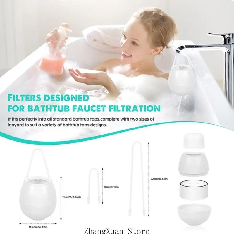 Filtre douche haute capacité pour une nouvelle expérience l'eau à chaque lavage 3XUF
