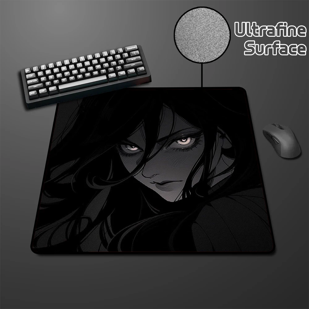 

Anime Girl High Elastic Non-slip Bottom Mouse Mat 45x40CM Game Professional Gaming Premium Mouse Pad Gamer E-Sports Mousepad