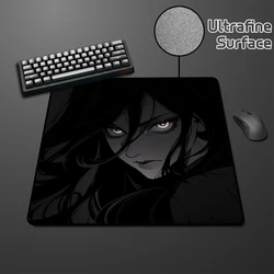 Anime Mädchen hoch elastische rutsch feste untere Maus matte 45x40cm Spiel profession elle Spiele Premium Mauspad Gamer E-Sport Mouse pad