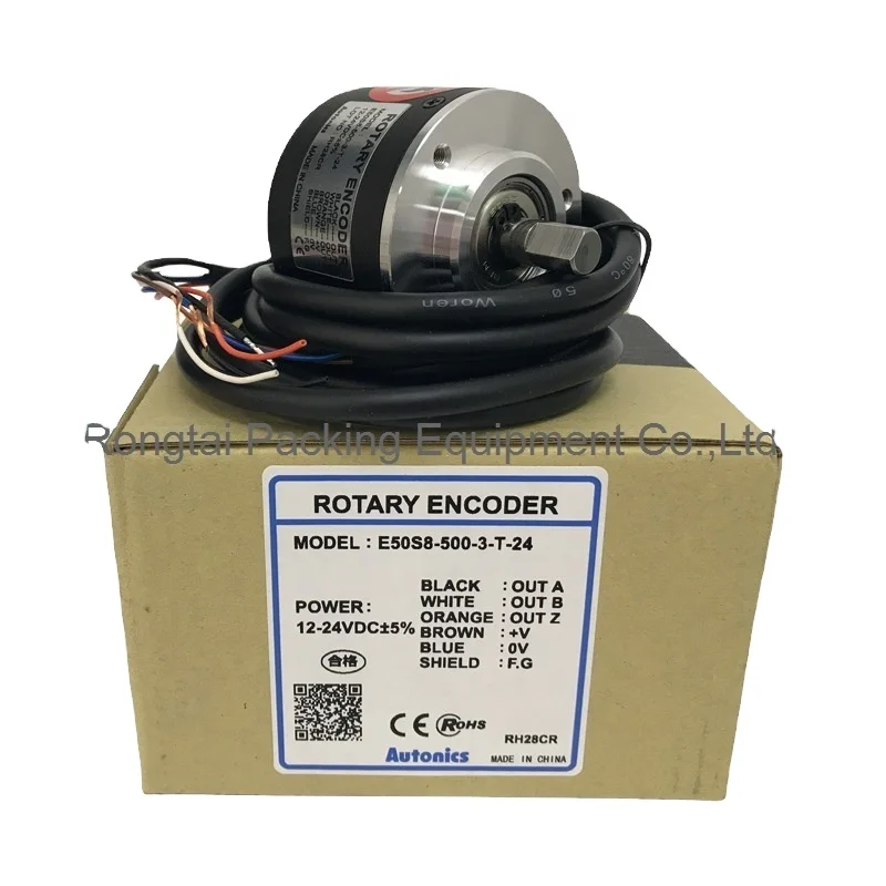 AUTONICS 12-24VDC Incremental Rotary Encoder  E50S8-500-3-T-24, WETON encoder EA38H8-B23-TH5N3