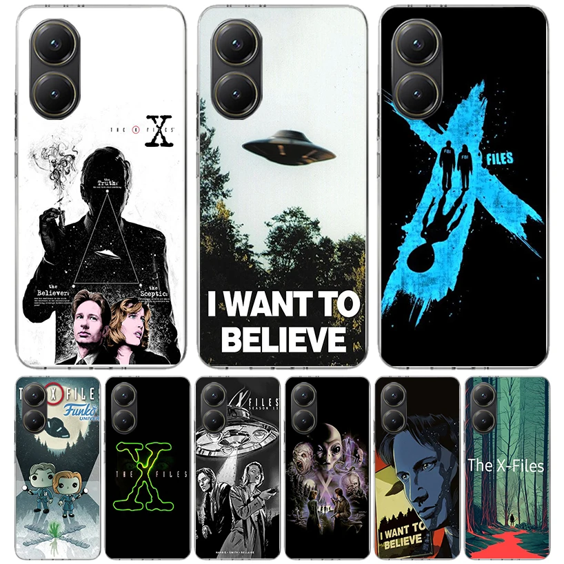 Funda de teléfono The X Files I Want To Believe para Xiaomi Poco X3 Nfc X5 X6 X7 X4 Gt F7 Ultra F6 F5 Pro F4 F3 M5S M4 M6 M3 Trend