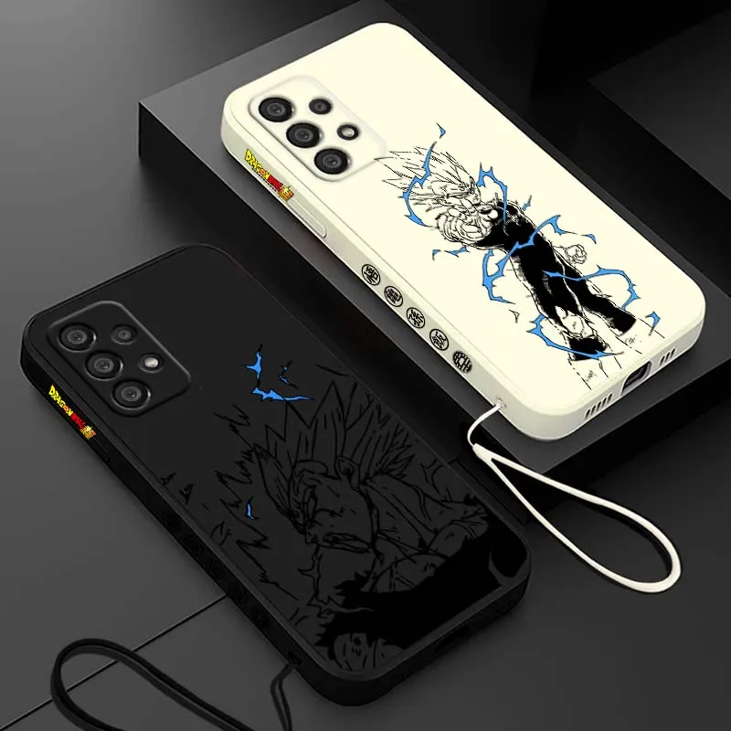 

Art D-Dragon Balls Vegeta Comic Cover For Samsung Galaxy A71 A55 A54 A53 A51 A50 A40 A15 A14 A06 5G Liquid Left Rope Phone case