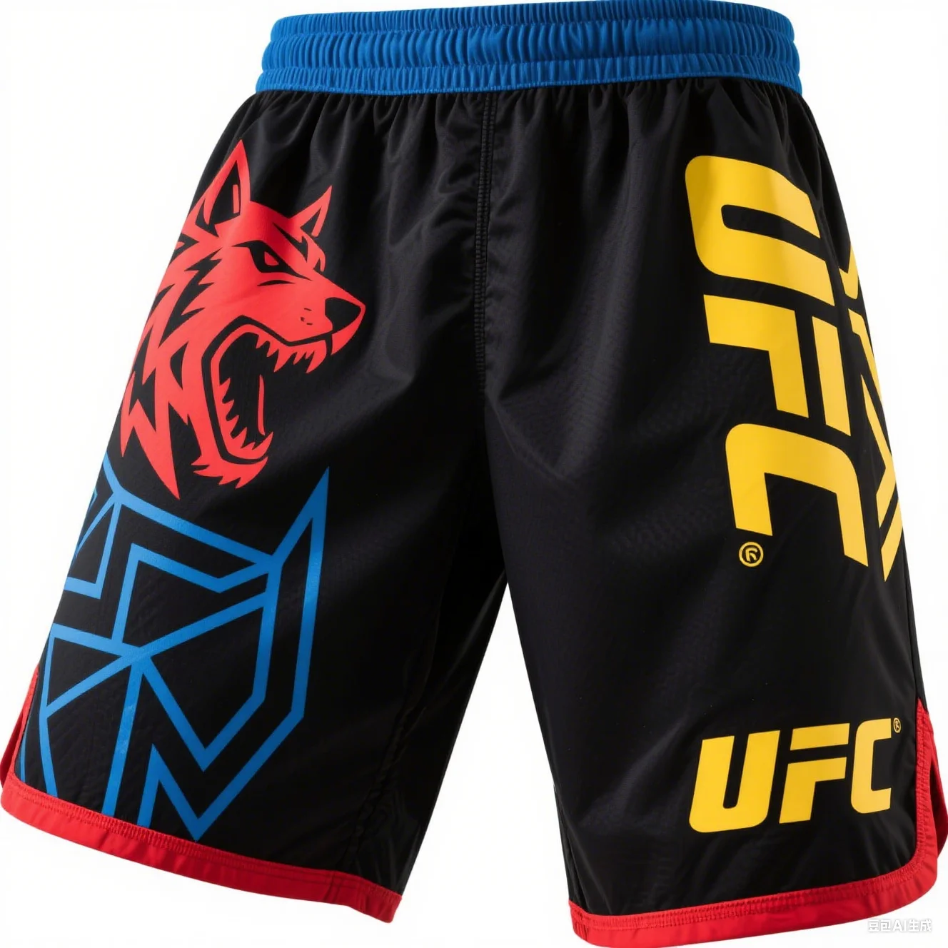 25/26 جديد حار UFC الملاكمة القتال التدريب السراويل للرجال والنساء فضفاضة ، تنفس التجفيف السريع السراويل الرياضية مريحة