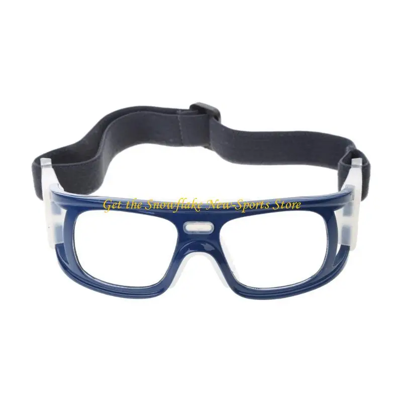 

E56D Professional Sports Goggles Adult Protective Safety Goggles Basketball Glasses for Men Women with Adjustable Straps