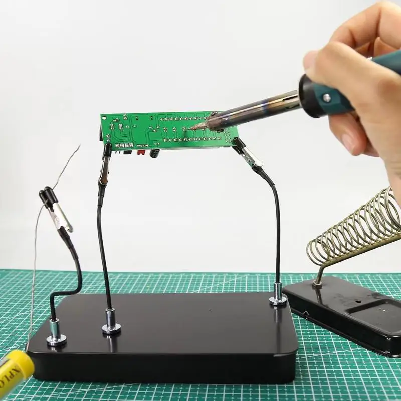 Model Painting Stand Base Magnetic Holder Sticks Set Bendable for Miniature Airbrush Spray Projects