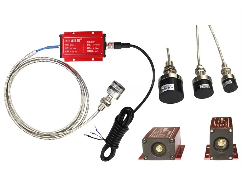 Non-contact Eddy Current Displacement Sensor/Transducer 1mm-50mm Range