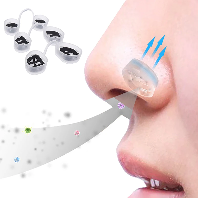 

Comfortable Nose Invisible Nasal Filters Anti Air Pollution Pollen Allergy Mask Removable Nose Dust Filter