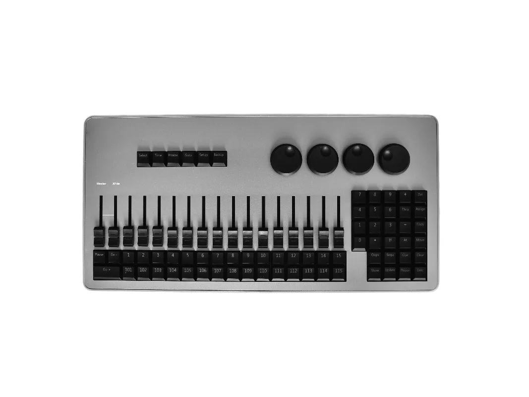 

Mini Wing Command Pro Stage Lighting Controller Moving Head DMX USB Interface Party Wedding Lights Console