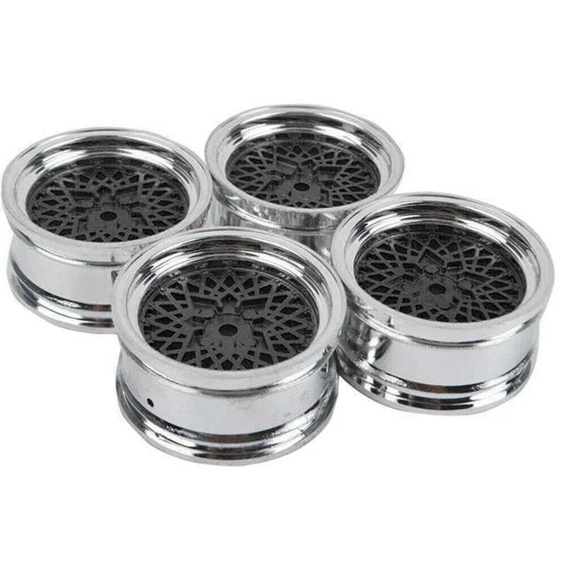 

4PCS RC 1/10 Flat Run Drift Parts Rims Wheels Tires Hub for TAMIYA HSP HPI 94123/122 RC Car Wheel Hub Parts