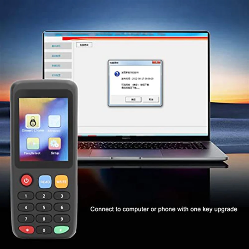 X7 NFC 카드 리더, IC ID 카드용 RFID 카드 복사기, 스마트 카드 RFID 복사기 ID IC 컬러 스크린 내구성 세트 2-A31R