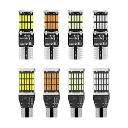 1×t15 w16w led bulb 4014 45SMD T10 LED LAMP Canbus w5w led light car led lamp w6w 12v signal brakelight t15 led reversing light