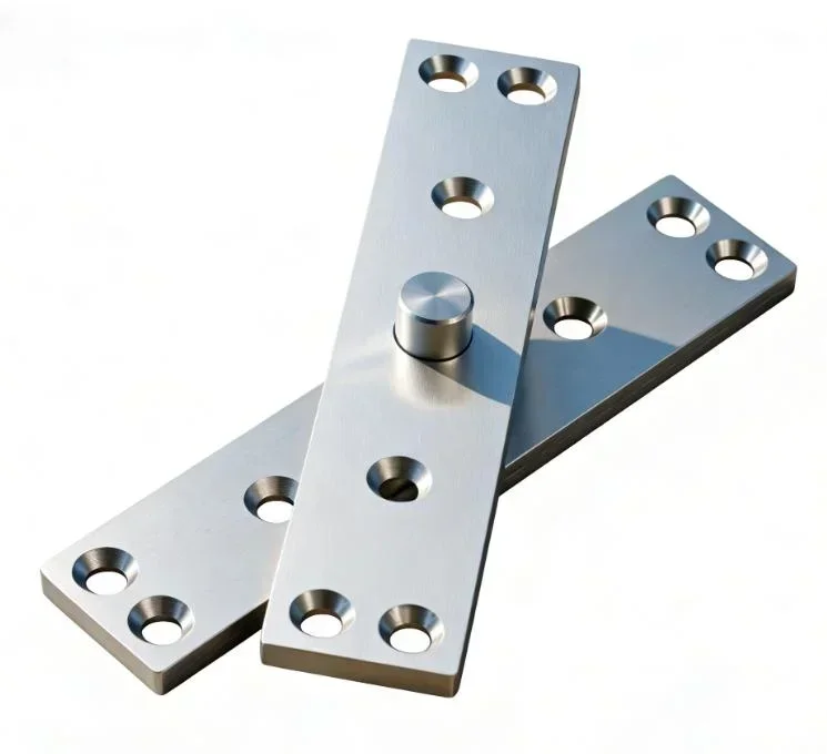 Stainless Steel Heavy Duty 360 Degree Rotating Door Hinge Concealed Revolving Door Hinge Funiture Hardware For Wooden Door Top