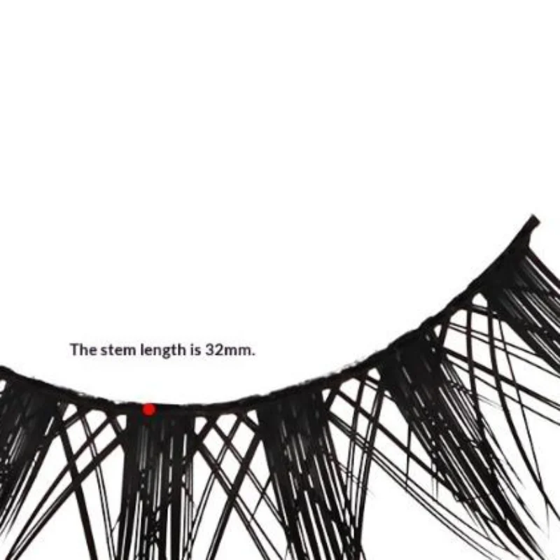 5 Pairs Manga Lashes Cosplay Fake Eyelashes Strip Lash Soft Natural Look Fox Eye Korean Manhua Makeup False Eyelashes