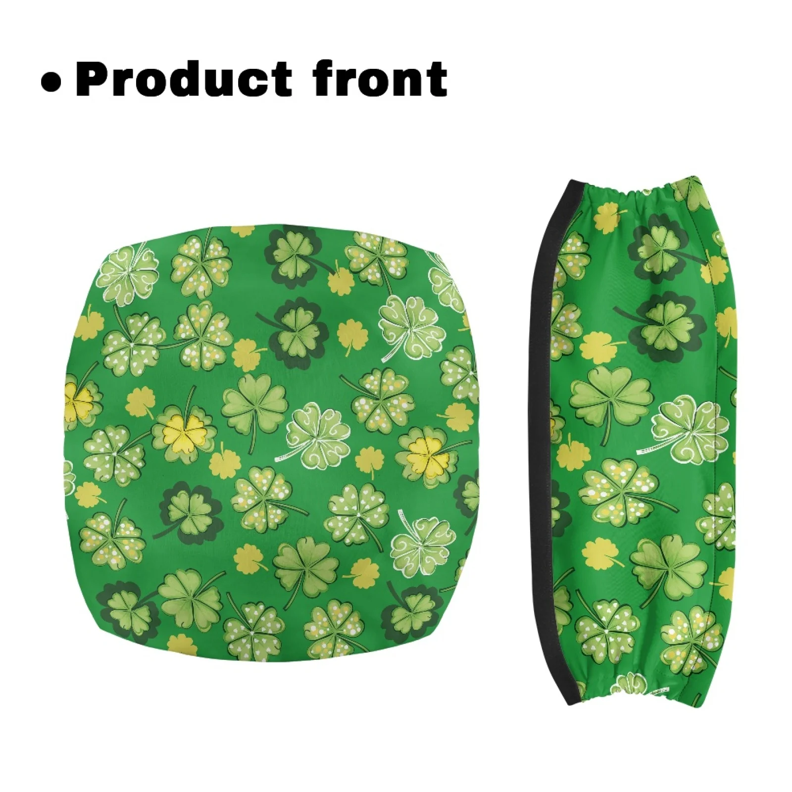 Coloranimal Clover Set of 2 Rollator Seat Cover Set Easy to Install Walker Seat Cover for Seniors