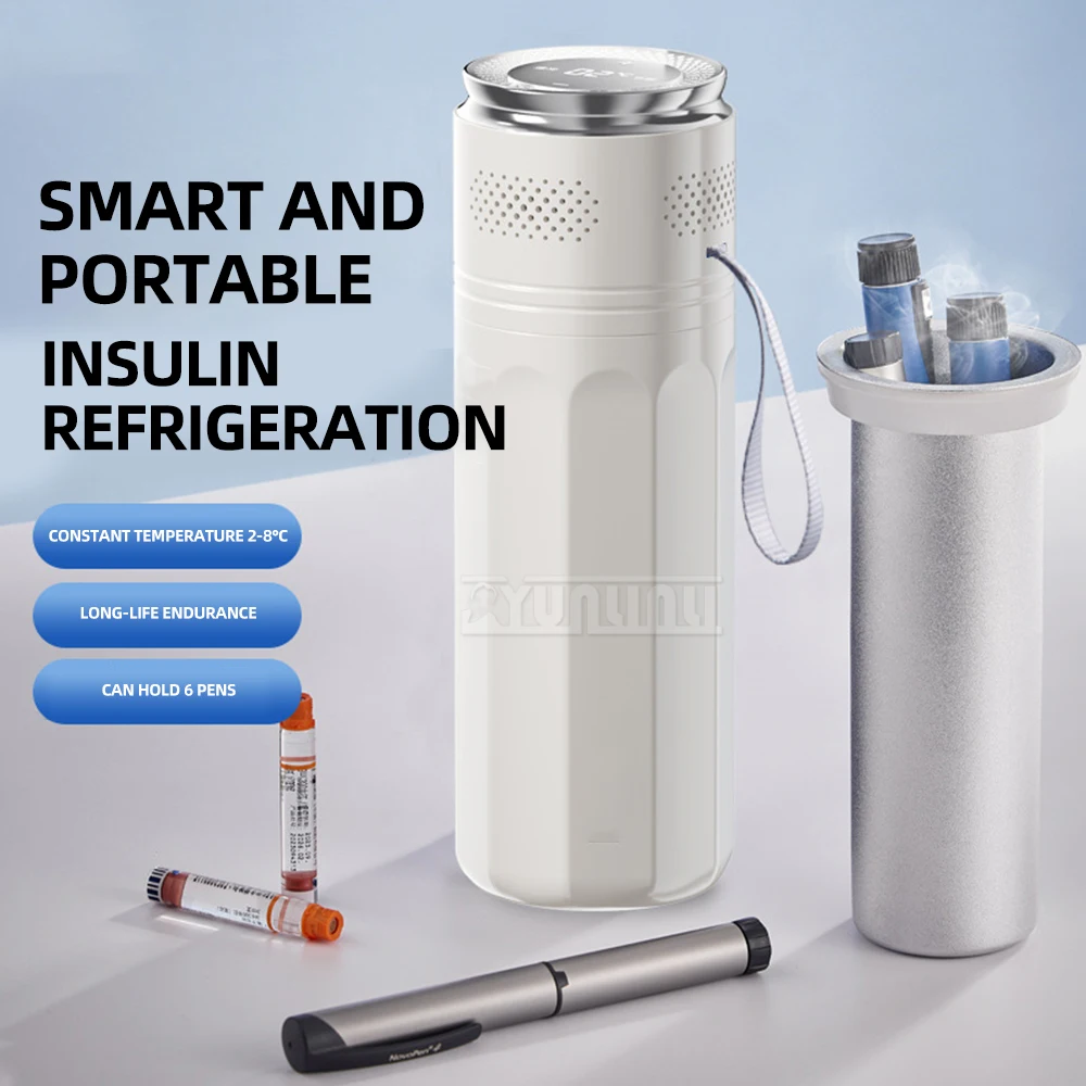 

Mini Insulin Refrigerator Box For Car Travel Outdoors Household Insulin Cooler Refrigerated Cup