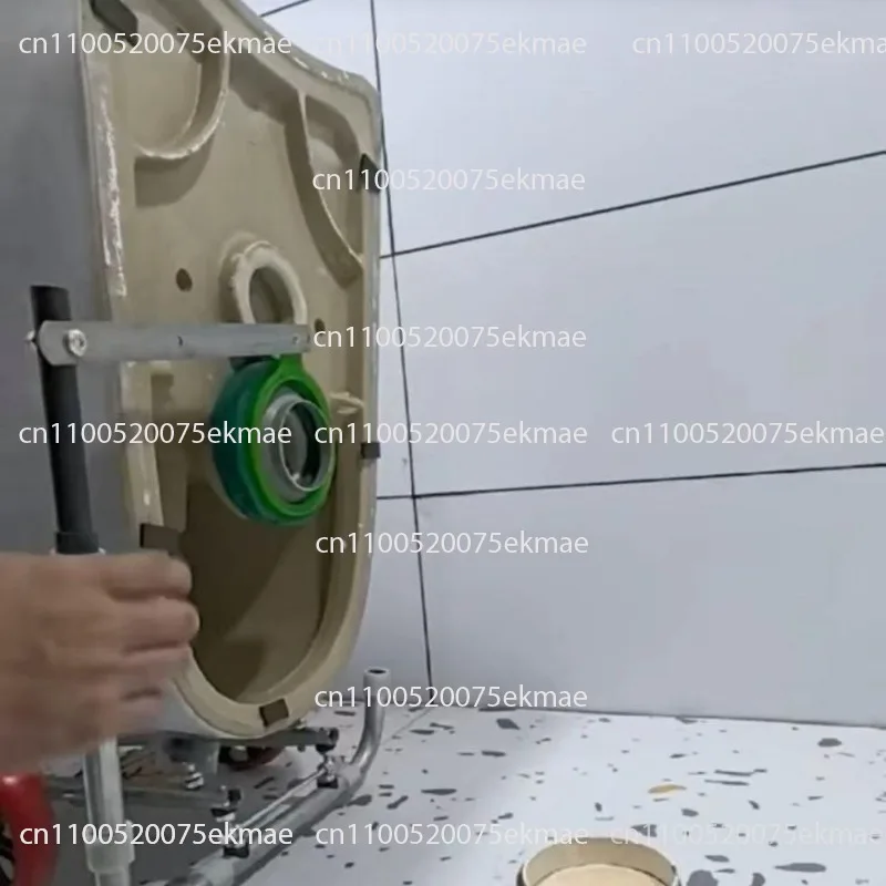 Toilet  Auxiliary Installation Artifact, Positioning and Moving, Folding Portable Labor-saving Trolley, Easy Installation