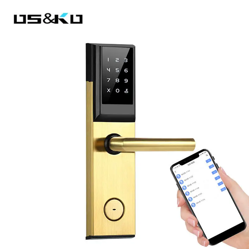 remote control password keyless elock hotel door lock system Rf card electronic hotel locks