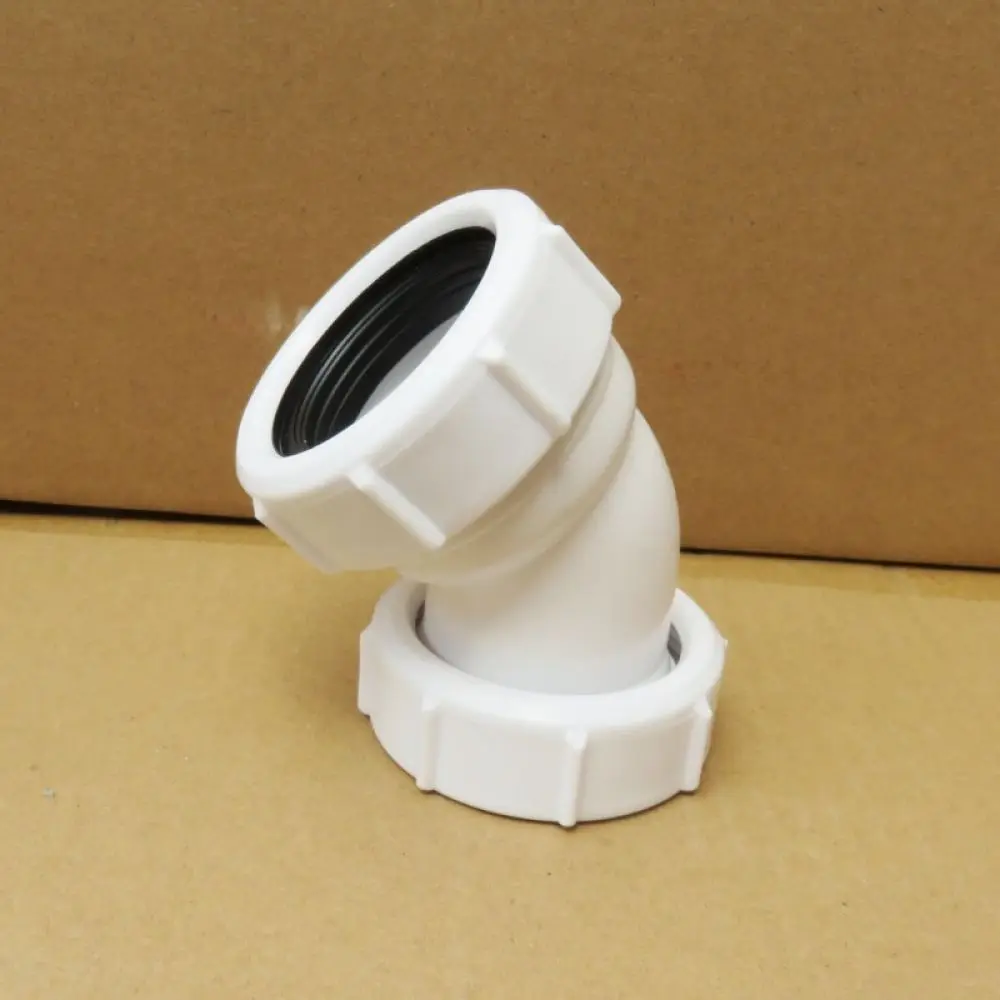 PVC Tee Connector 40mm Quick Fitting For Shower Room Drainage Pipeline System Industrial Hydraulic Plumbing Tool